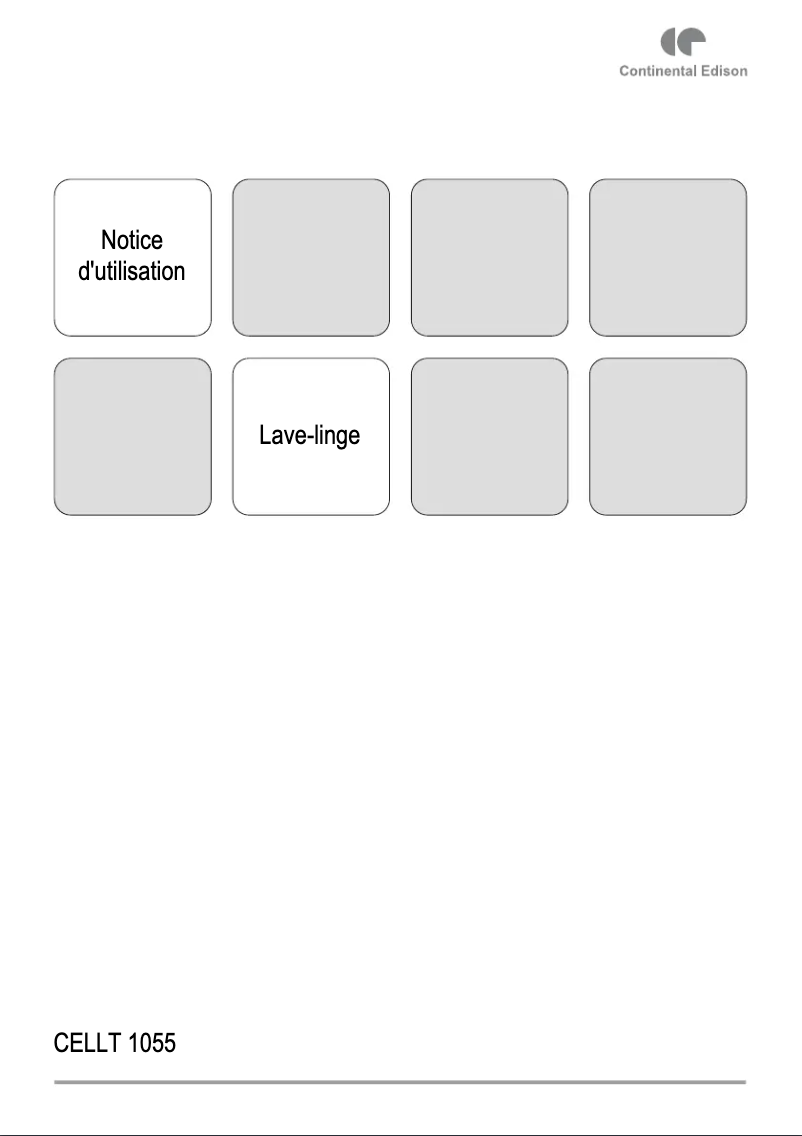 Image de la première page du manuel de l'appareil CELLT1055