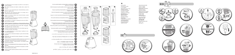 Page 1 de la notice Manuel utilisateur Tefal BL315E01