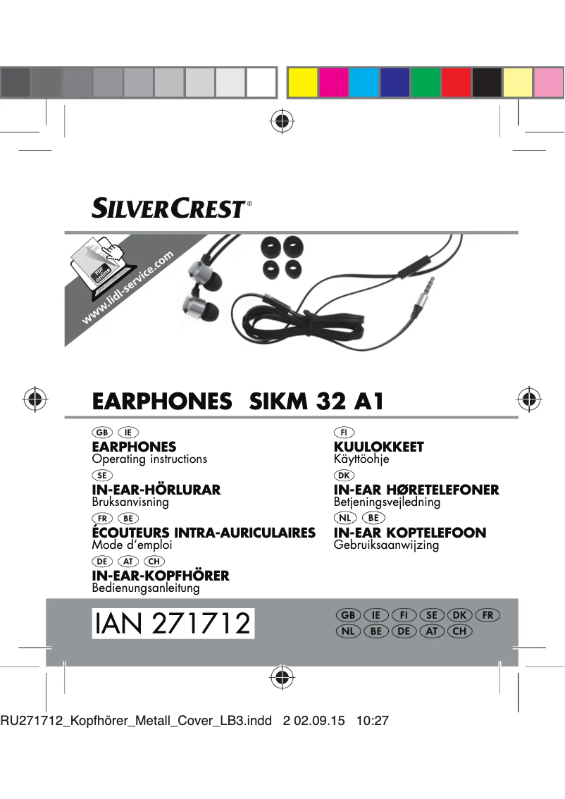 Page 1 de la notice Manuel utilisateur SilverCrest SKA 10 A1