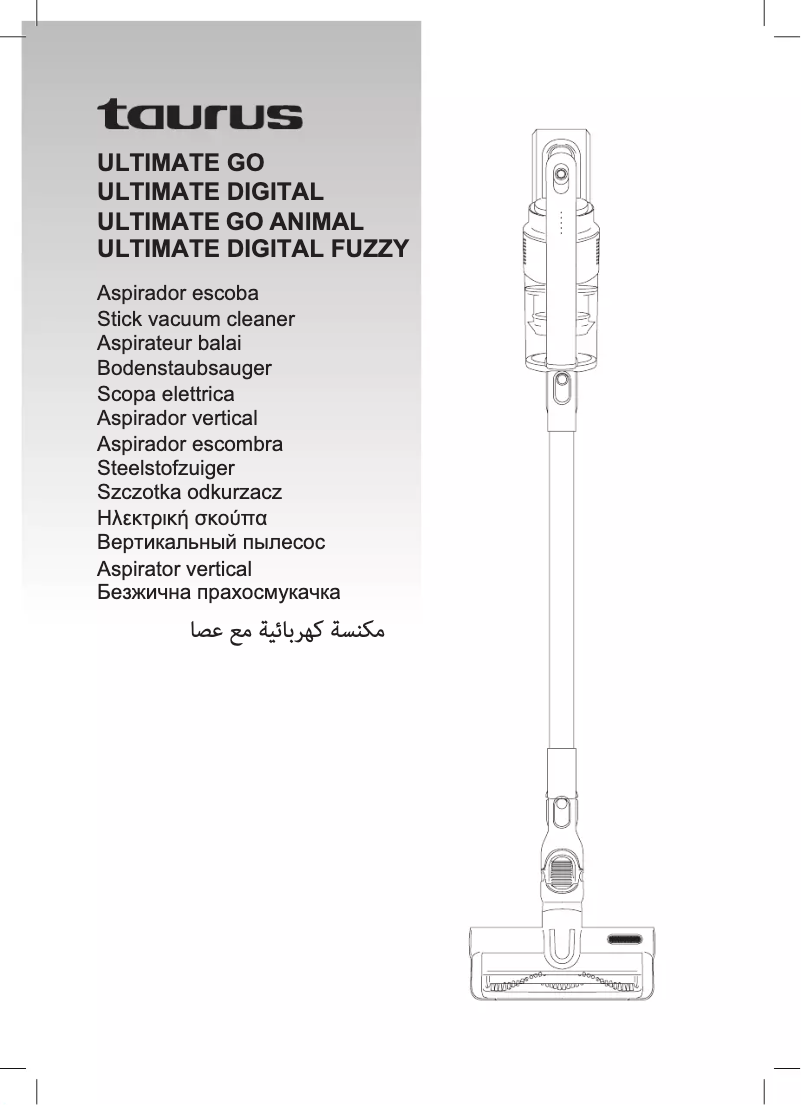 Page 1 de la notice Manuel utilisateur Taurus Ultimate Digital