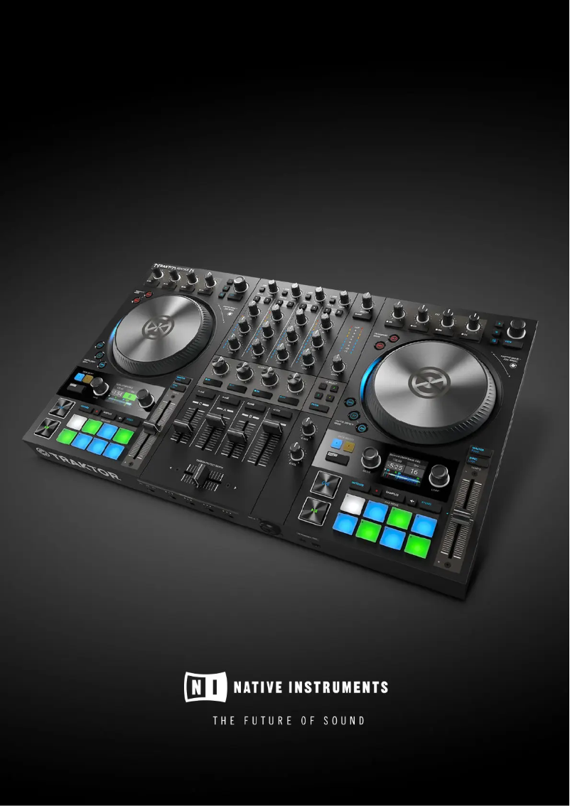 Image de la première page du manuel de l'appareil Traktor Kontrol S4 MK3