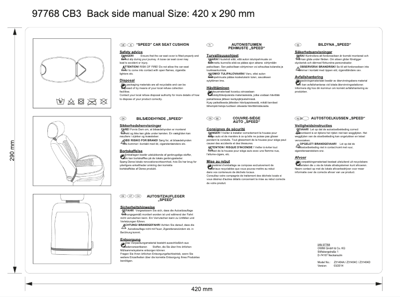 Página 1 del manual Manual de usuario Ultimate Speed Z31404A