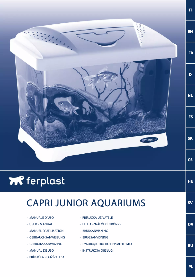 Page n°1 - Manuel utilisateur Ferplast Capri Junior
