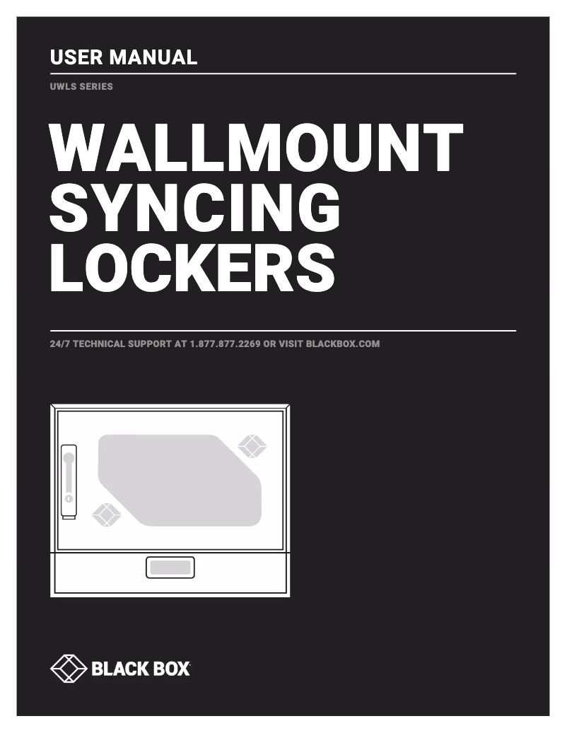 Page 1 de la notice Manuel utilisateur Black Box UWLS-12KD