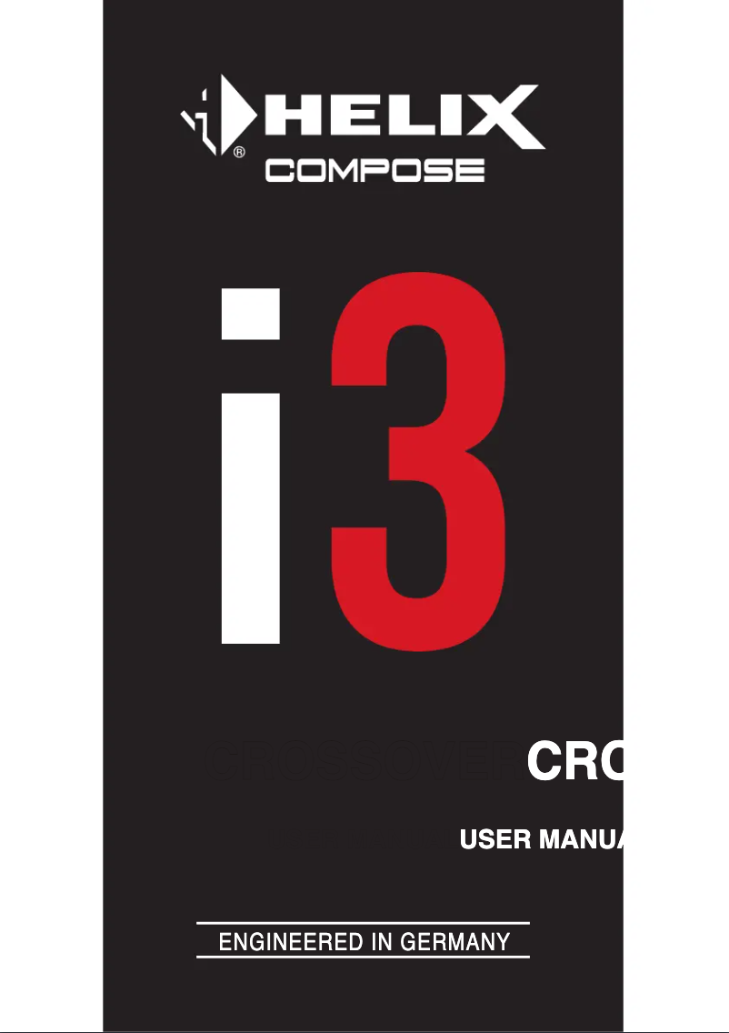 Image de la première page du manuel de l'appareil Compose Ci3 FX-UNI.2