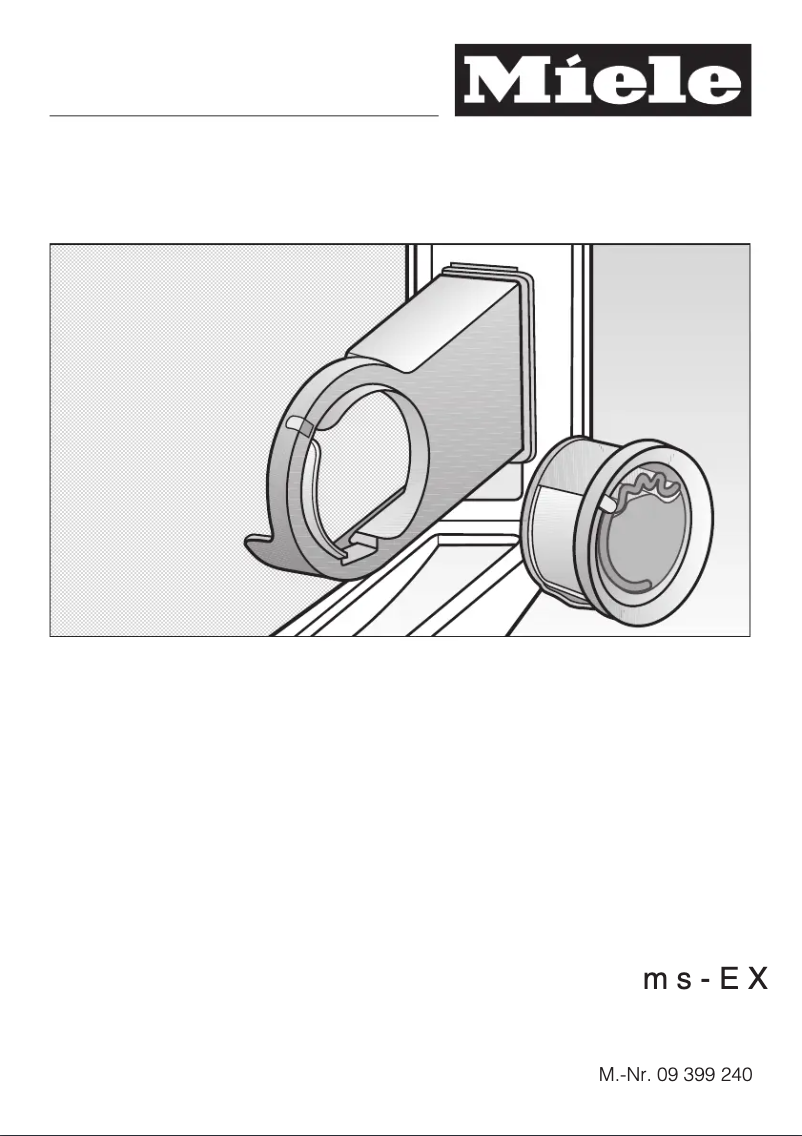 Page 1 de la notice Manuel utilisateur Miele T 8007 WP Supertronic