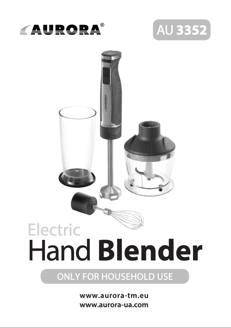 Página 1 del manual Manual de usuario Aurora AU 3352