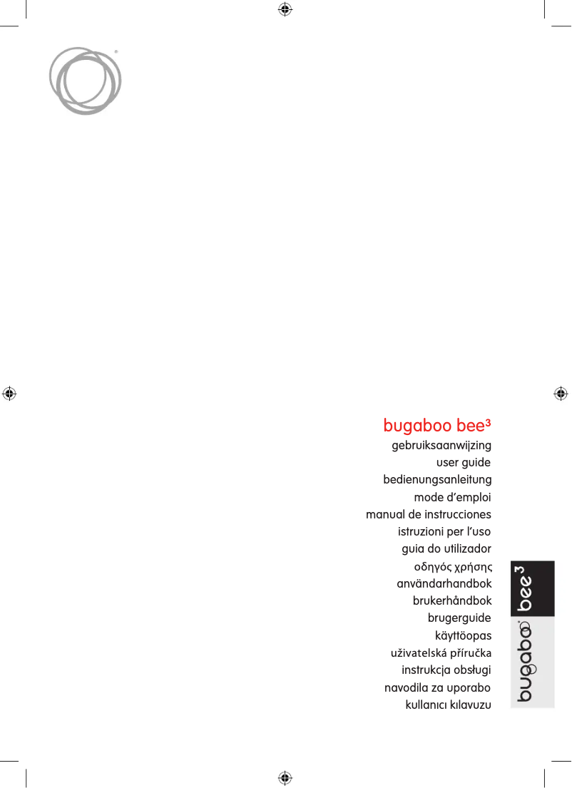 Page n°1 - Manuel utilisateur Bugaboo Bee 3
