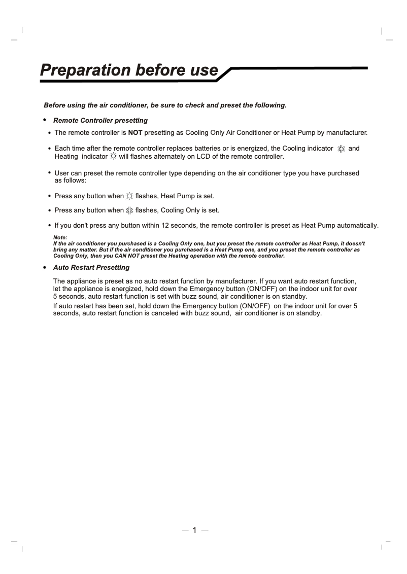 Image de la première page du manuel de l'appareil SKL-50HOA