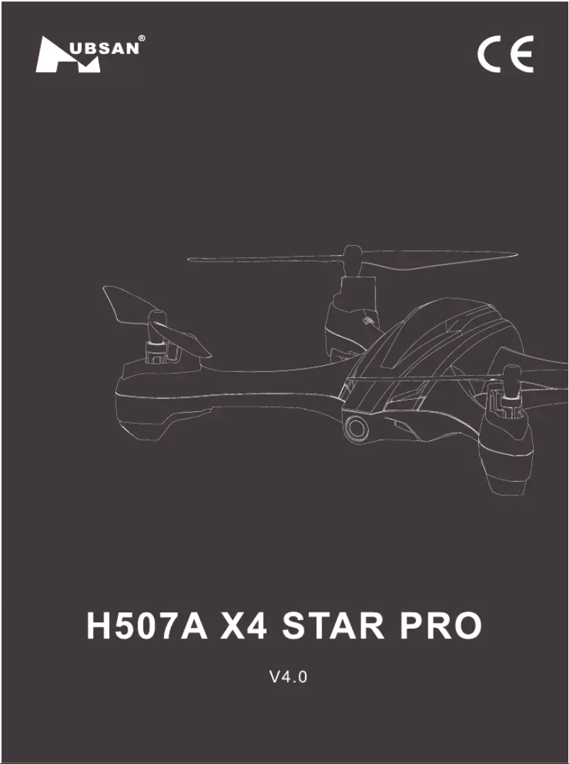 Page n°1 - Manuel utilisateur Hubsan H507A X4 Star Pro