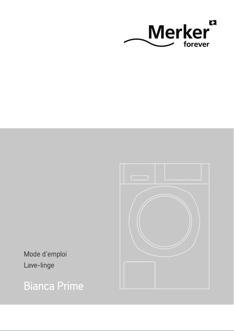 Page 1 de la notice Manuel utilisateur Merker Bianca Prime