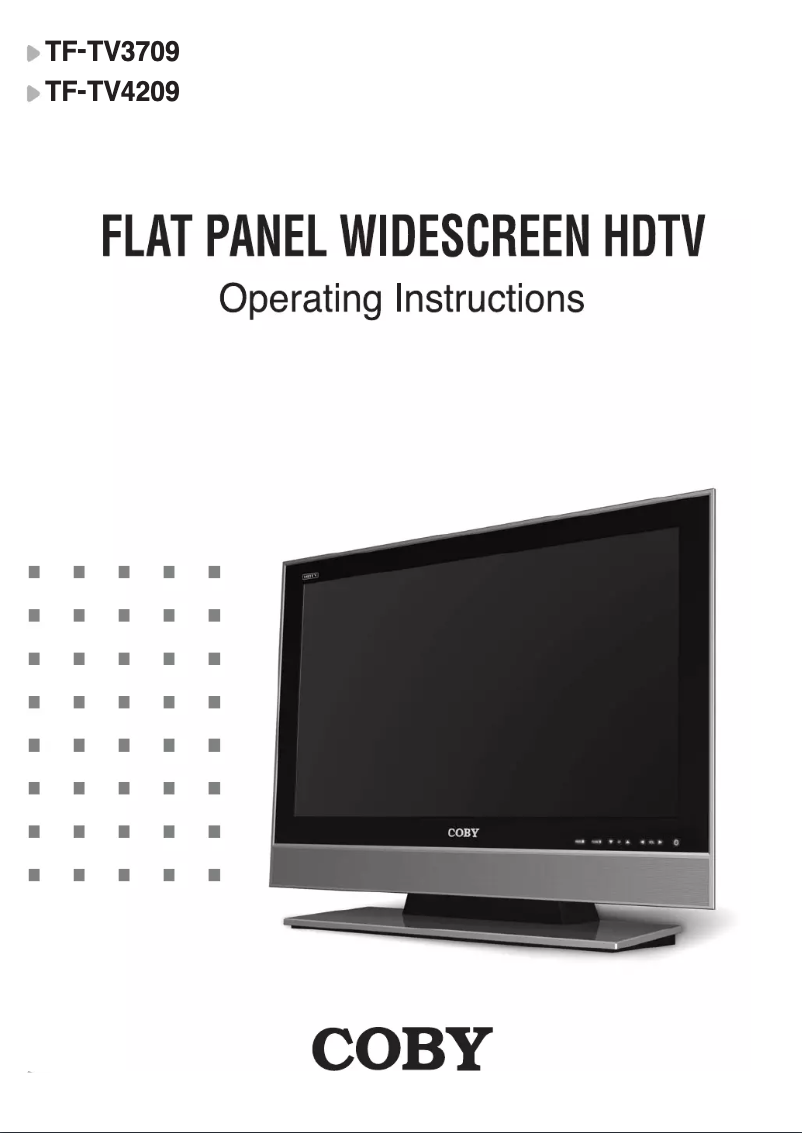 Imagen de la primera página del manual del dispositivo TFTV4209