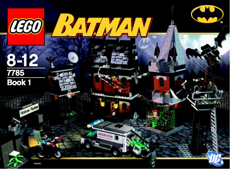 Page 1 de la notice Manuel utilisateur Lego Arkham Asylum (TM)