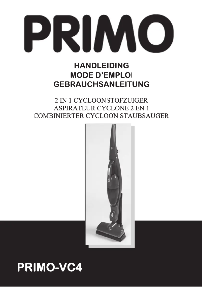 Image de la première page du manuel de l'appareil VC4