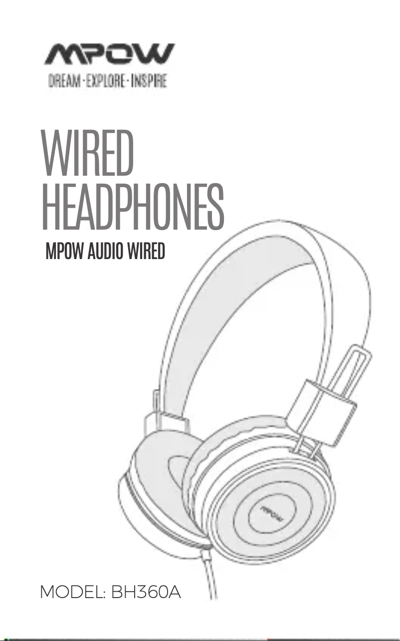 Image de la première page du manuel de l'appareil BH360A