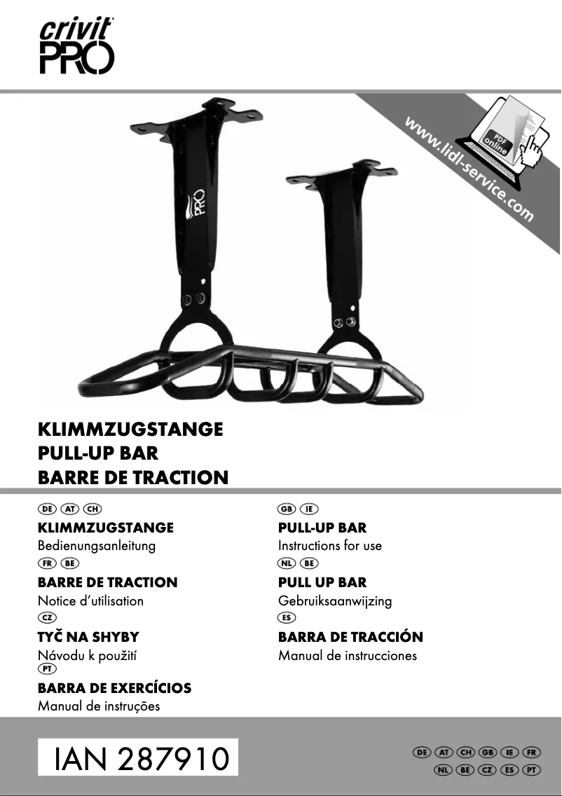 Image de la première page du manuel de l'appareil IAN 287910