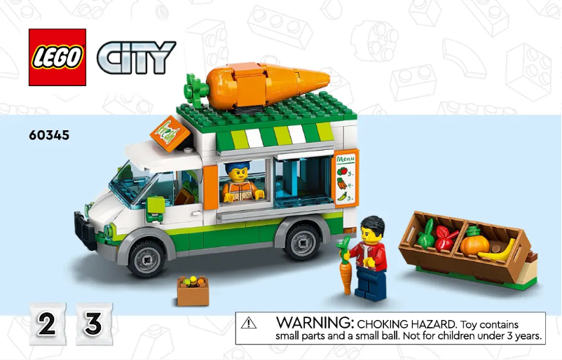 Page 1 of the manual User Manual Lego City 60345