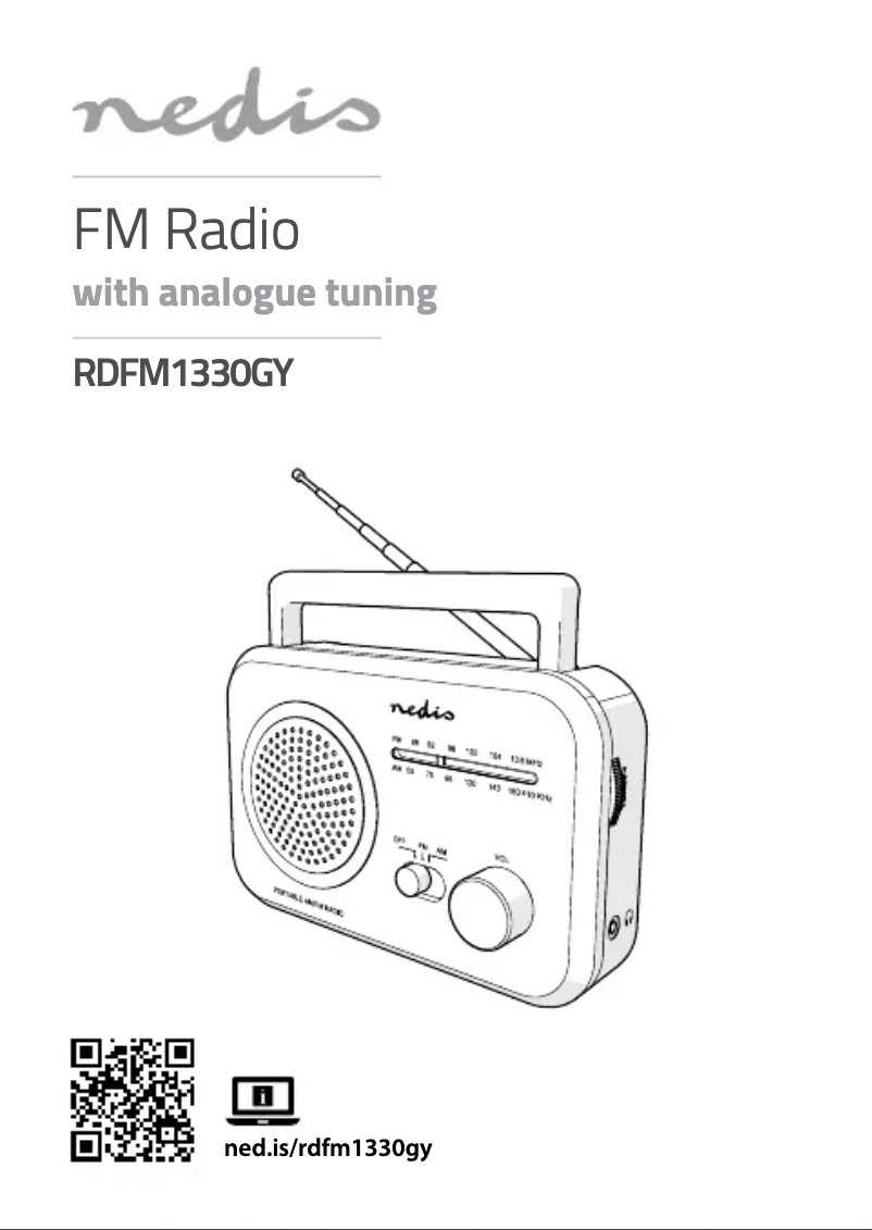 Image de la première page du manuel de l'appareil RDFM1330GY