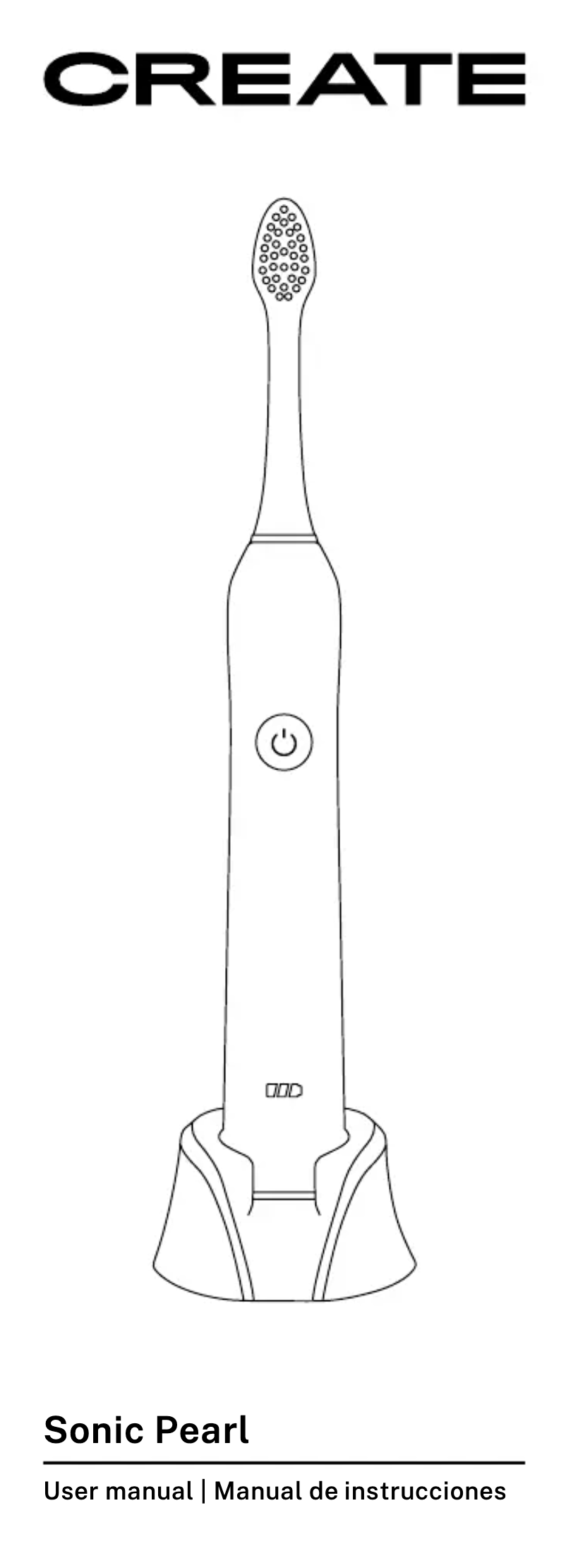 Page 1 de la notice Manuel utilisateur Create Sonic Pearl