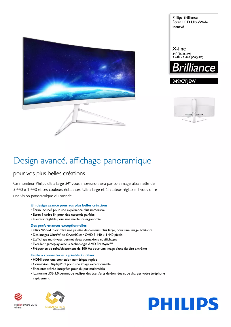 Image de la première page du manuel de l'appareil 349X7FJEW