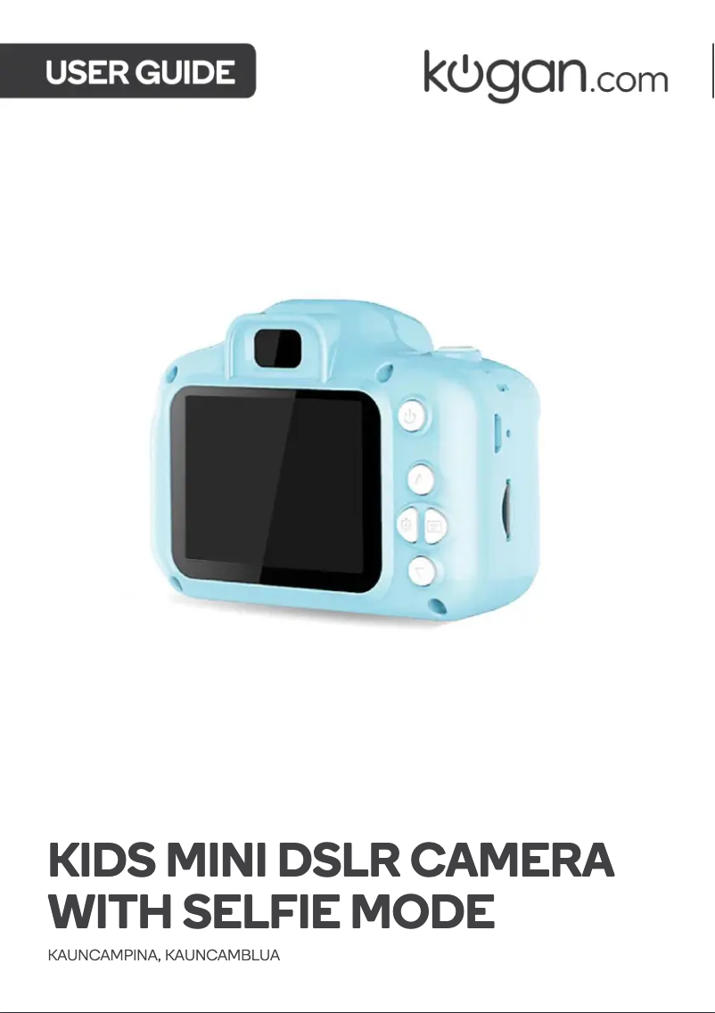 Page 1 de la notice Manuel utilisateur Kogan KAUNCAMBLUA