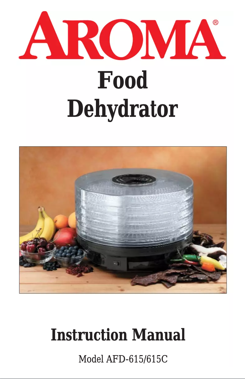 Image de la première page du manuel de l'appareil AFD-615