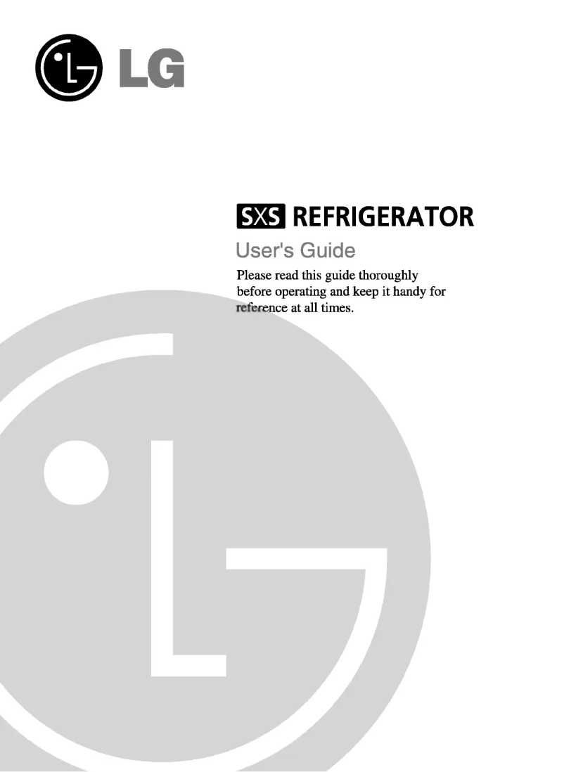 Image de la première page du manuel de l'appareil GR-P207PGB