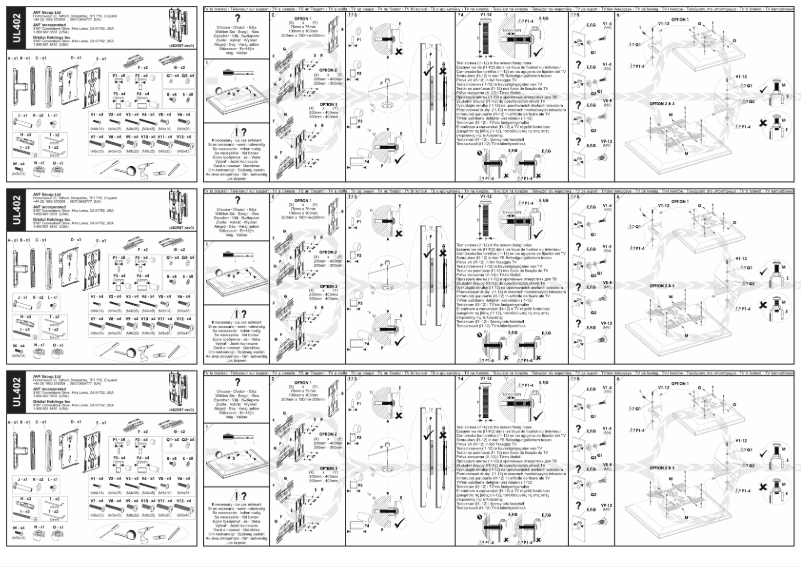 Image de la première page du manuel de l'appareil UL402PB