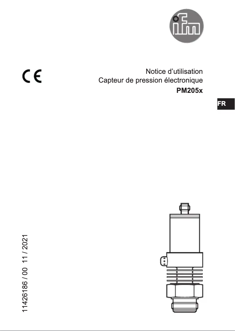 Image de la première page du manuel de l'appareil PM2054