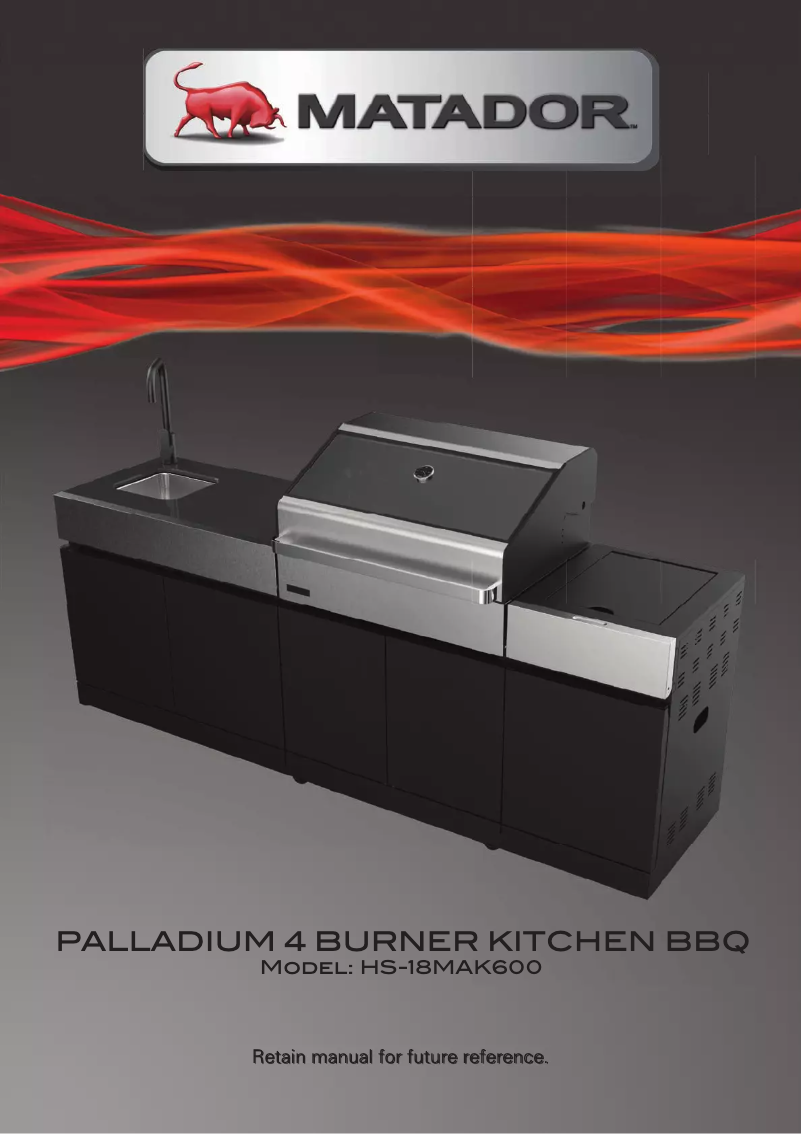 Page 1 de la notice Manuel utilisateur Matador Palladium