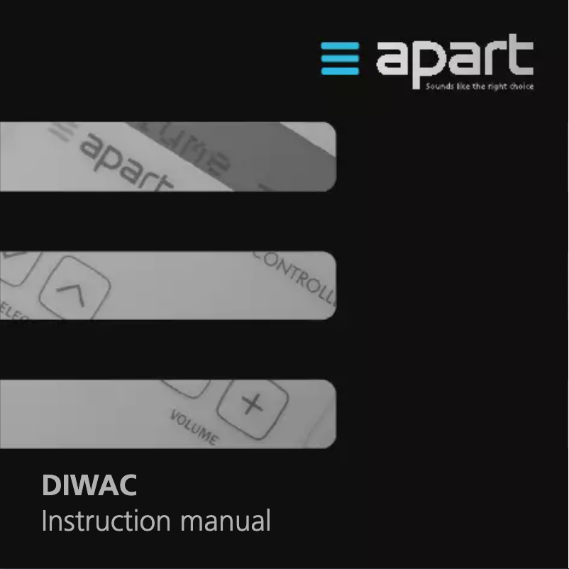 Página 1 del manual Manual de usuario APart DIWAC