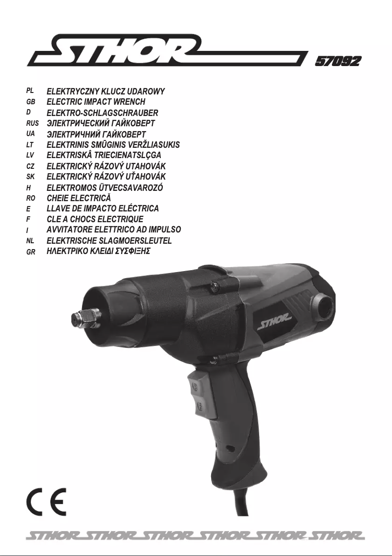 Image de la première page du manuel de l'appareil 57092