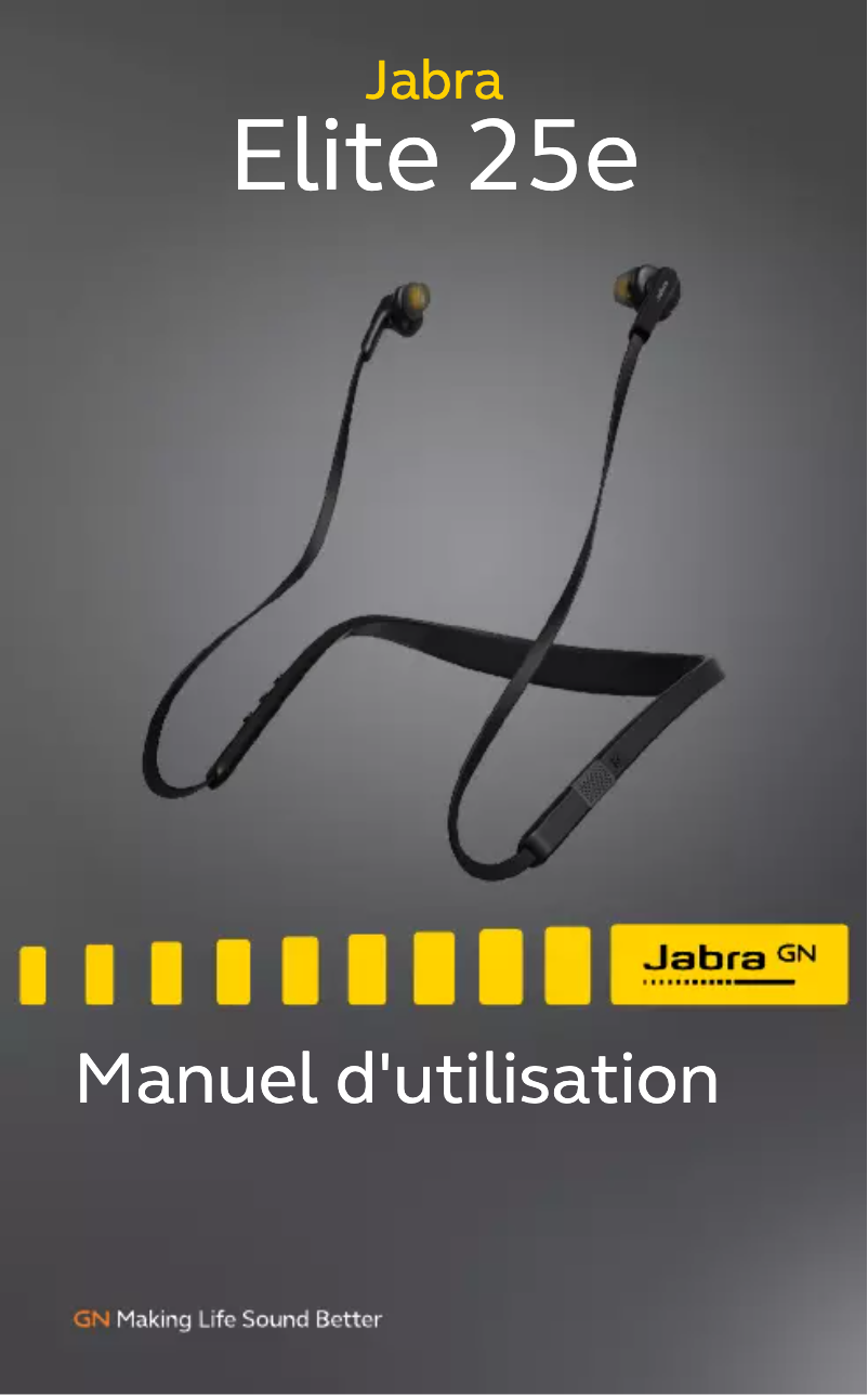 Image de la première page du manuel de l'appareil Elite 25e