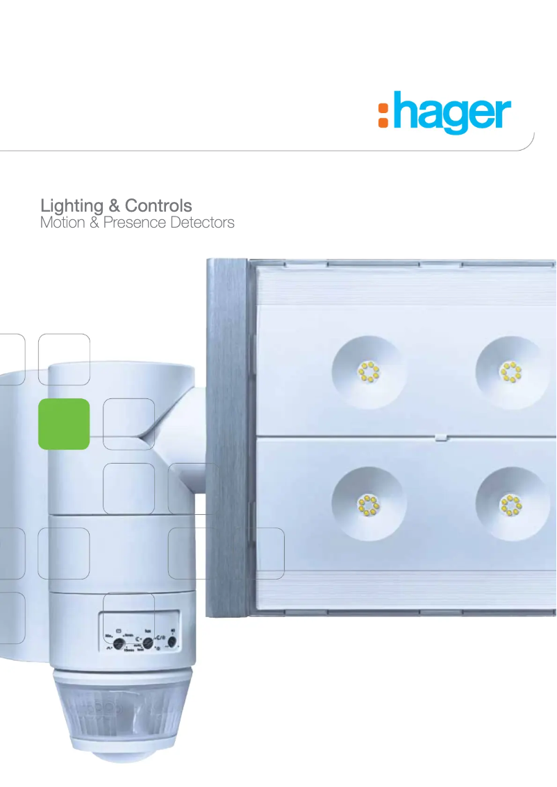 Page 1 de la notice Catalogue Hager EE806