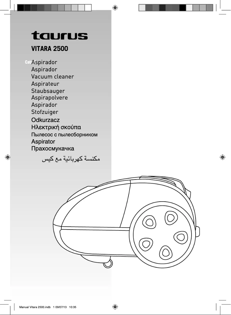 Page n°1 - Manuel utilisateur Taurus Vitara 2500