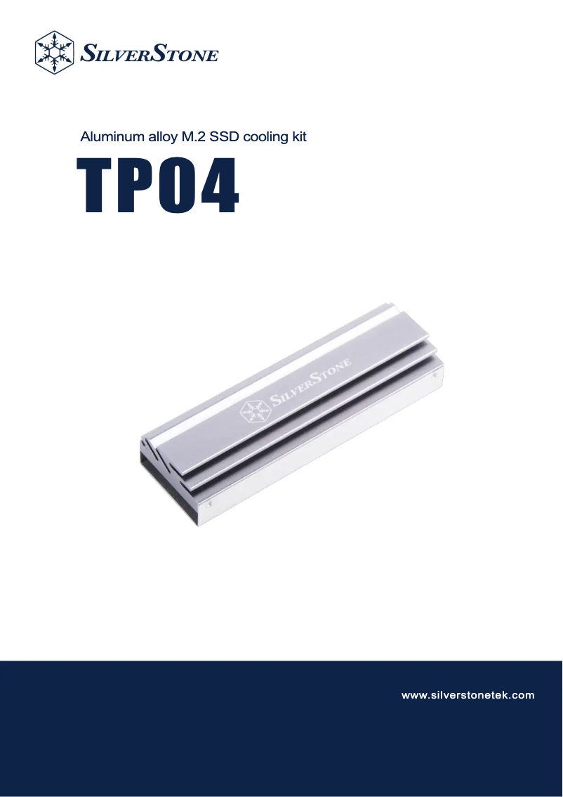 Image de la première page du manuel de l'appareil TP04