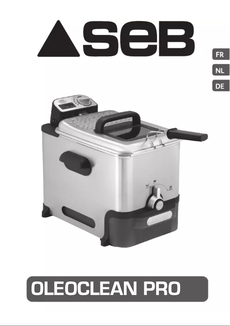 Page n°1 - Manuel utilisateur SEB Oleoclean Pro