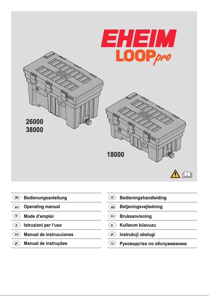 Page n°1 - Manuel utilisateur Eheim LOOPpro 26000