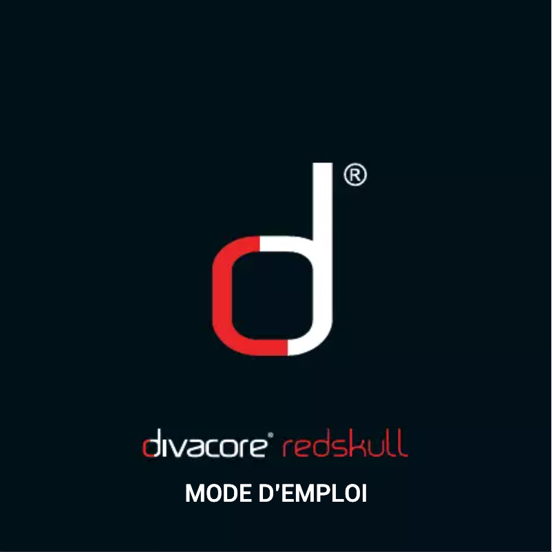 Page 1 de la notice Manuel utilisateur Divacore Redskull