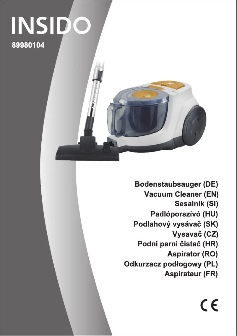 Image de la première page du manuel de l'appareil VCE-121218