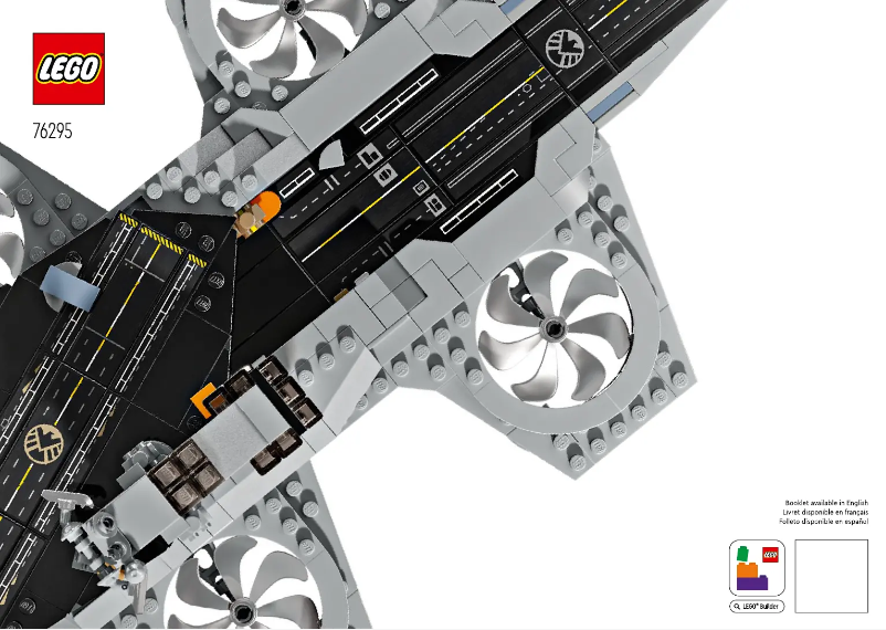 Page 1 de la notice Manuel utilisateur Lego Marvel 76295