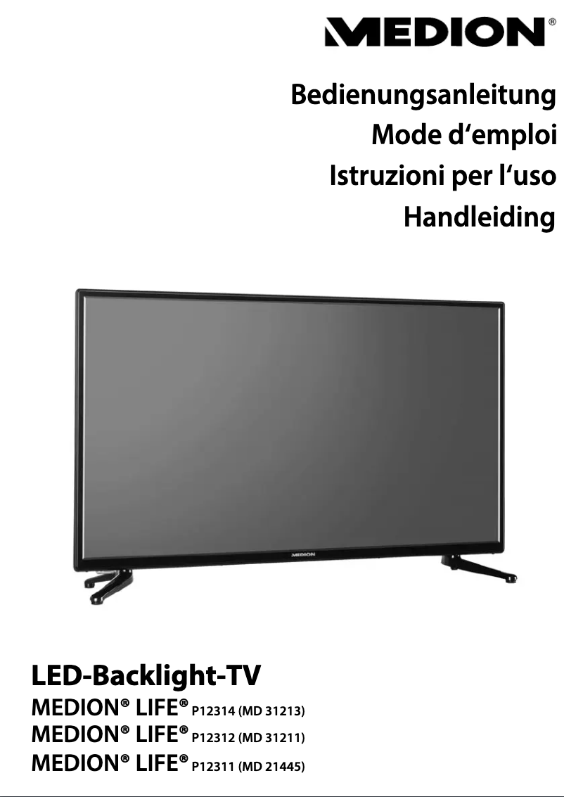 Page n°1 - Manuel utilisateur Medion LIFE P12311 (MD 21445)