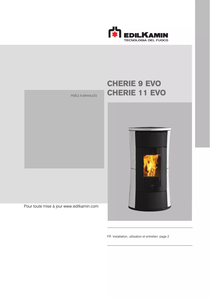 Image de la première page du manuel de l'appareil CHERIE 11 EVO
