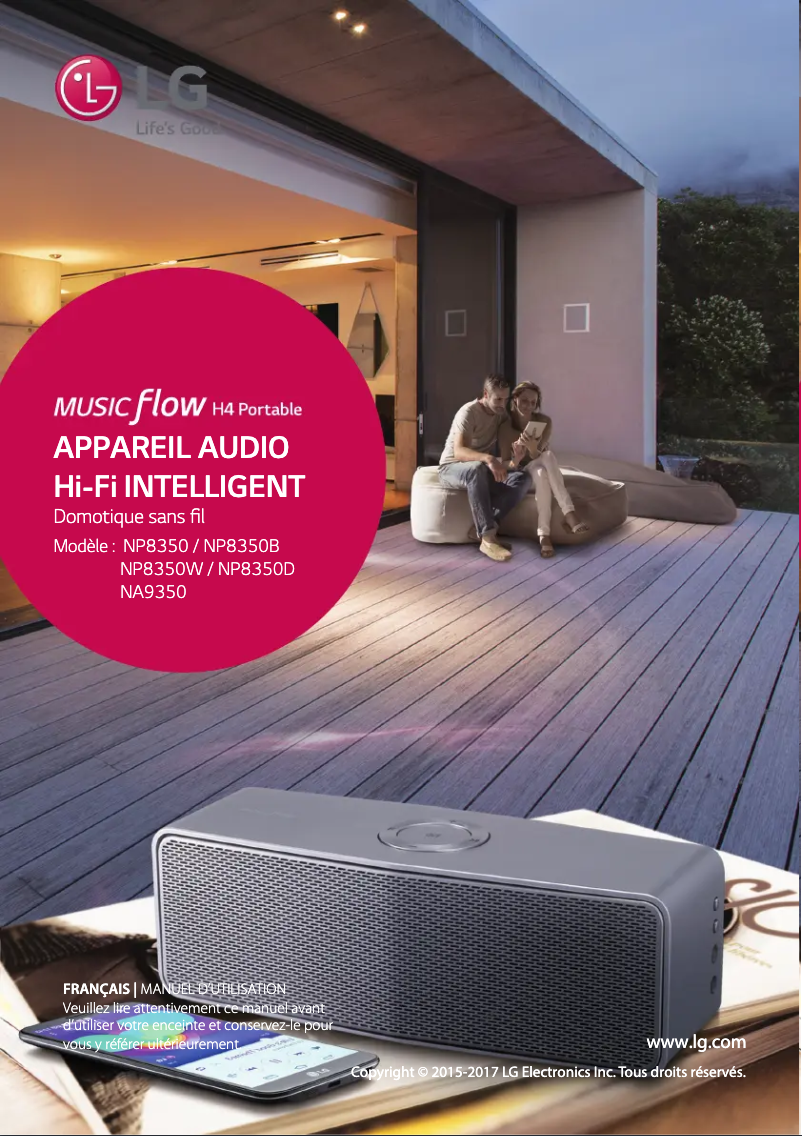 Página 1 del manual Manual de usuario LG NP8350