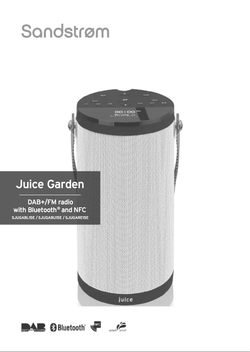 Image de la première page du manuel de l'appareil SJUGARE15E