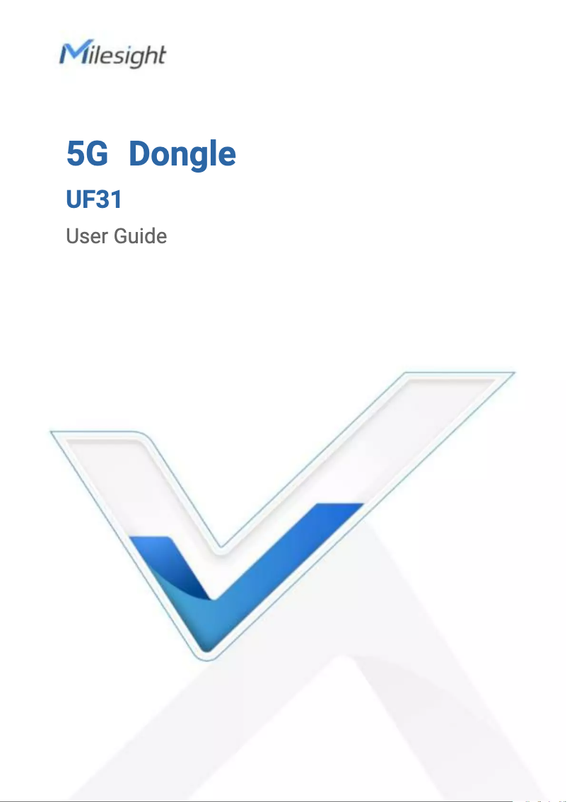 Page n°1 - Manuel utilisateur Milesight UF31