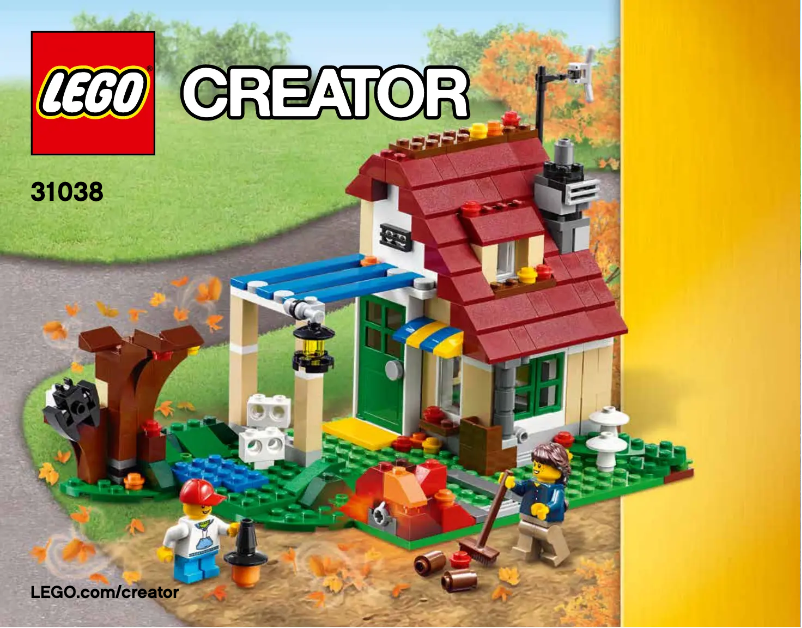 Page n°1 - Manuel utilisateur Lego Creator 31038