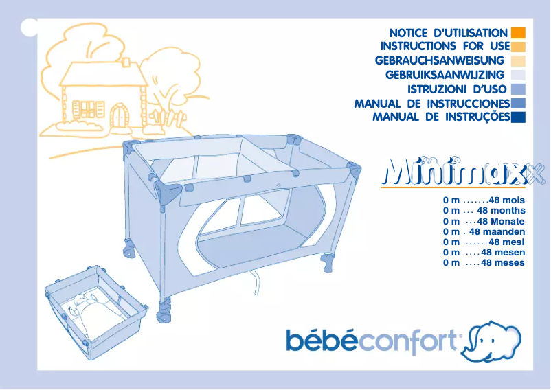Page 1 de la notice Manuel utilisateur Bebe Confort Minimax