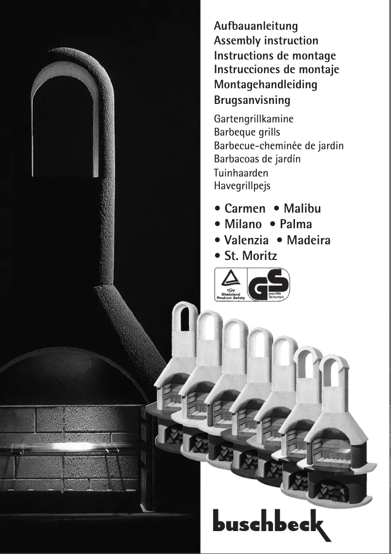 Page 1 de la notice Manuel utilisateur Buschbeck Valenzia