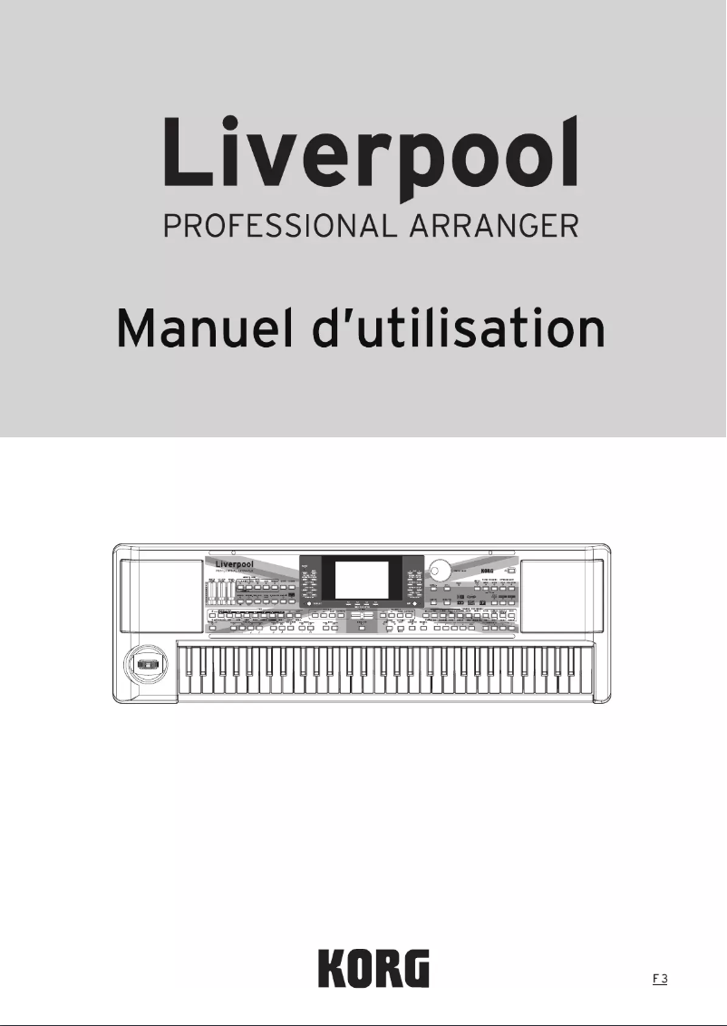 Image de la première page du manuel de l'appareil Liverpool